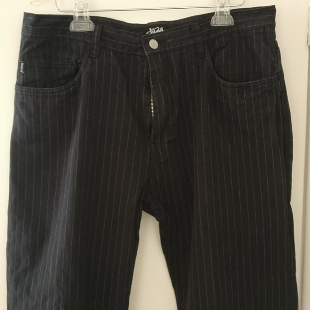 Stussy Pinstripe Cotton Pants